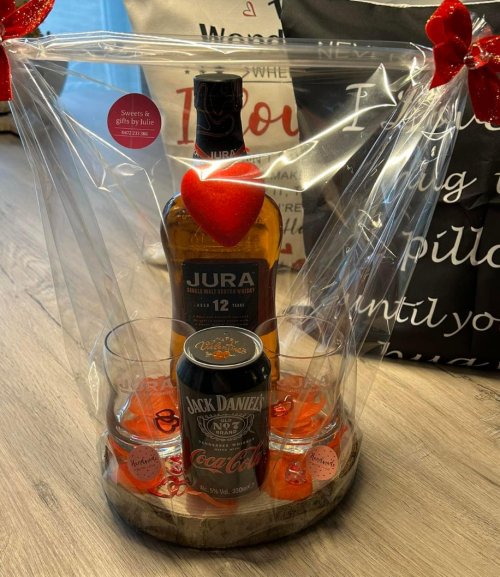 Jura whiskey pakket + 2 glazen