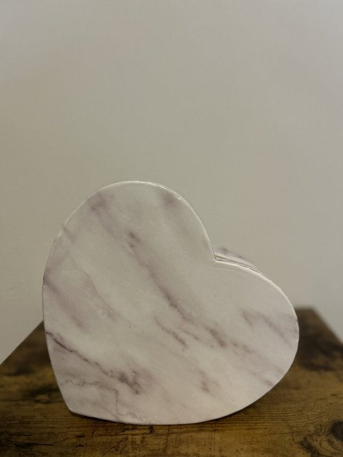 Wit-marmer geschenkdoos