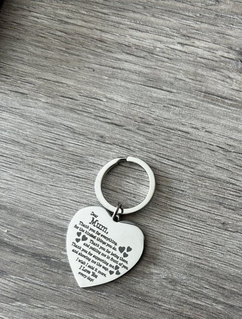 hartjessleutelhanger 'dear mum'