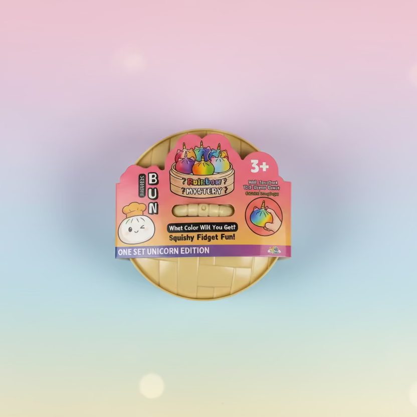 Rainbow Mystery Bun - Unicorn Edition