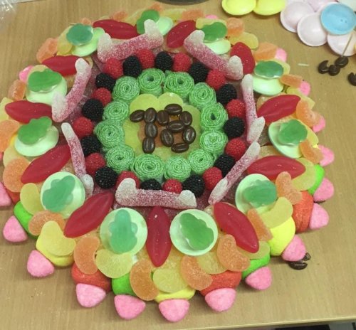 18 jaar birthday snoeptaart