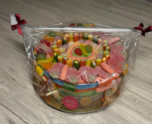 snoeptaart kleurrijk (halalsnoep)