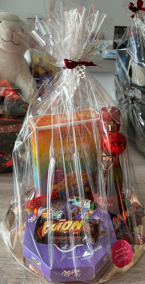 geschenkpakketje bakken en koekjes