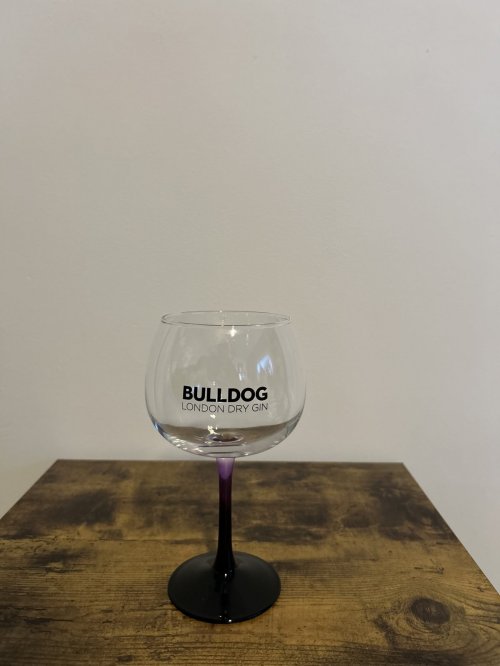 Bulldog gin glas