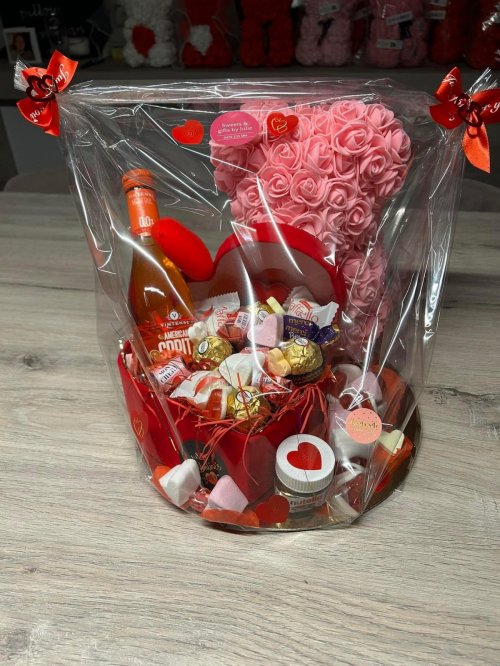 Heartbox roze beer met ALCOHOLVRIJE aperitief