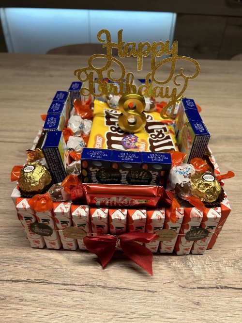 chocolade snoeptaart