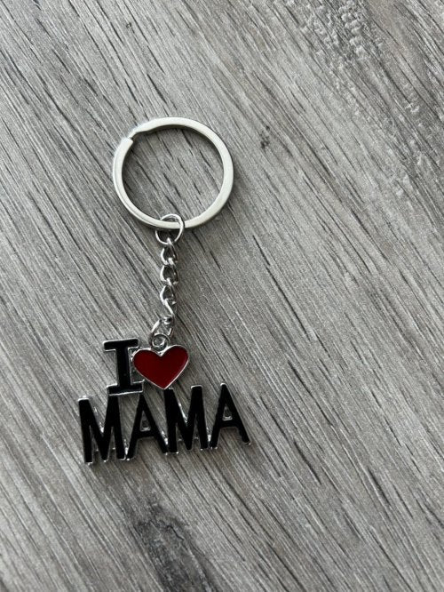I love mama sleutelhanger